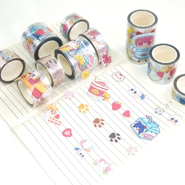 Unique Printed Washi Tape for DIY Projects